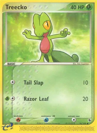 Treecko 76/109 - EX Ruby & Sapphire - Normal