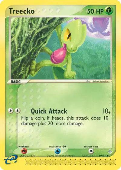 Treecko 80/97 - EX Dragon - Normal