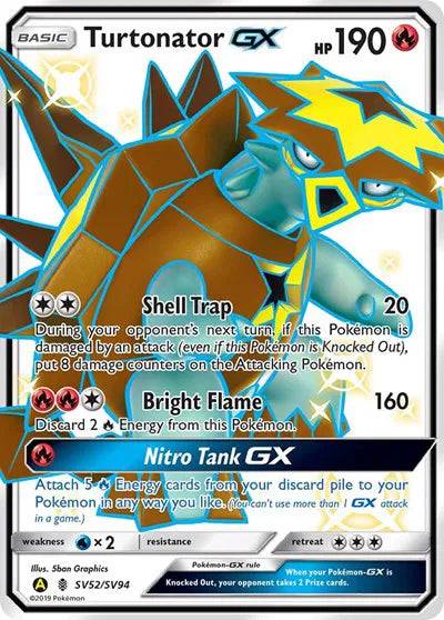 Turtonator GX SV52/SV94 - Hidden Fates: Shiny Vault - Holofoil