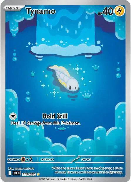 Tynamo 113/086 - Black Bolt - Holofoil