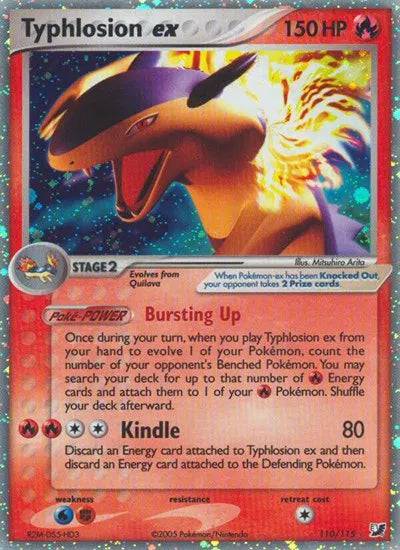 Typhlosion ex 110/115 - EX Unseen Forces - Holofoil
