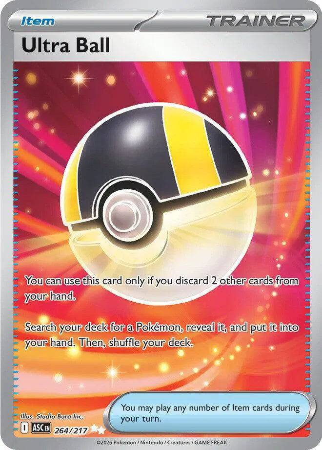 Ultra Ball 264/217 - Ascended Heroes - Holofoil