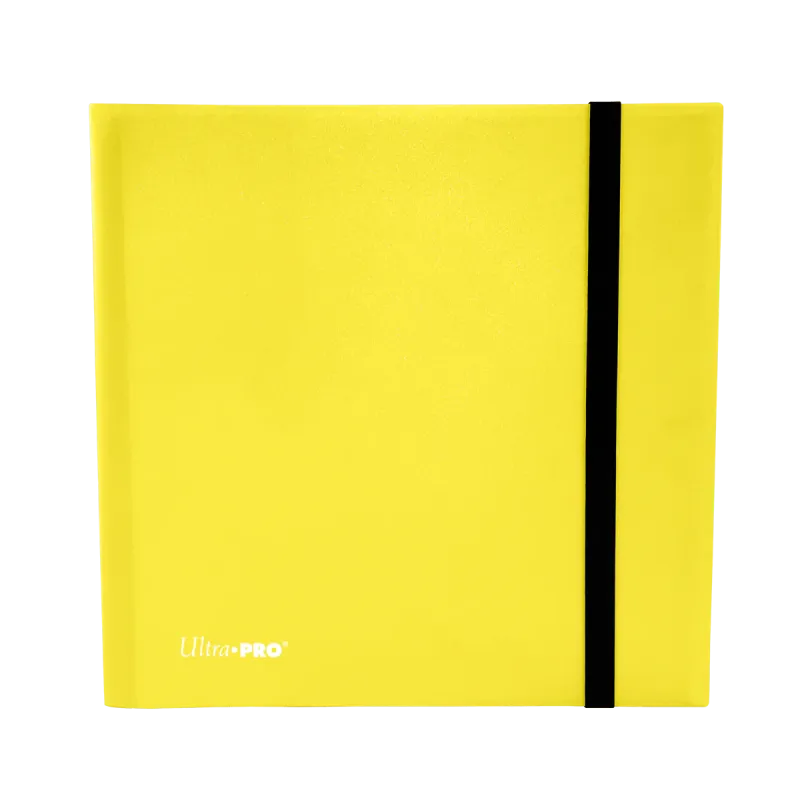 Ultra Pro - 12-Pocket Eclipse PRO-Binder - Lemon Yellow