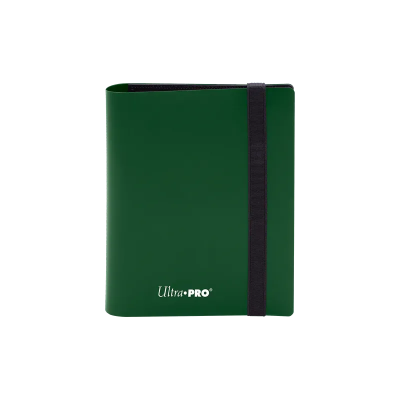 Ultra Pro - 2-Pocket Eclipse Forest Green PRO Binder