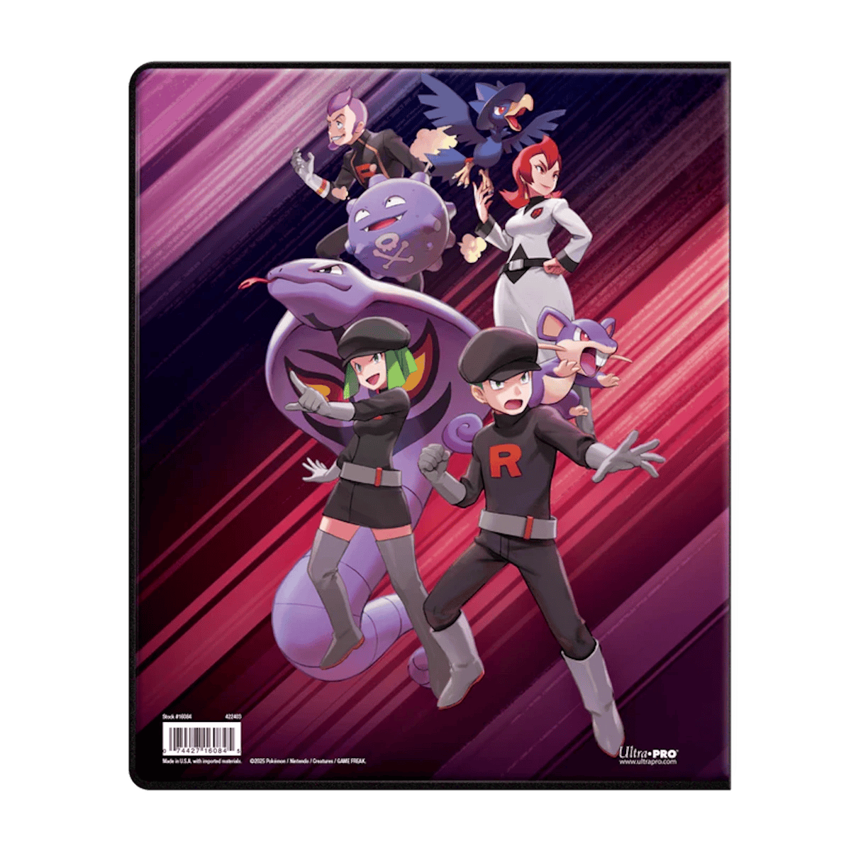 Ultra Pro - 9-Pocket Destined Rivals Binder achterkant