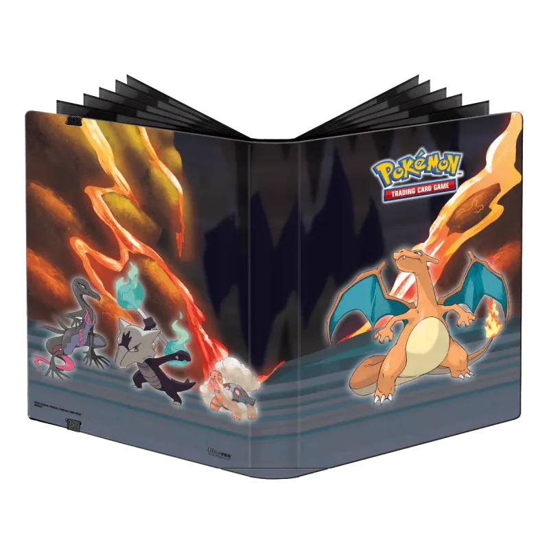 Ultra Pro - Gallery Series: Scorching Summit 9-Pocket PRO Binder for Pokémon