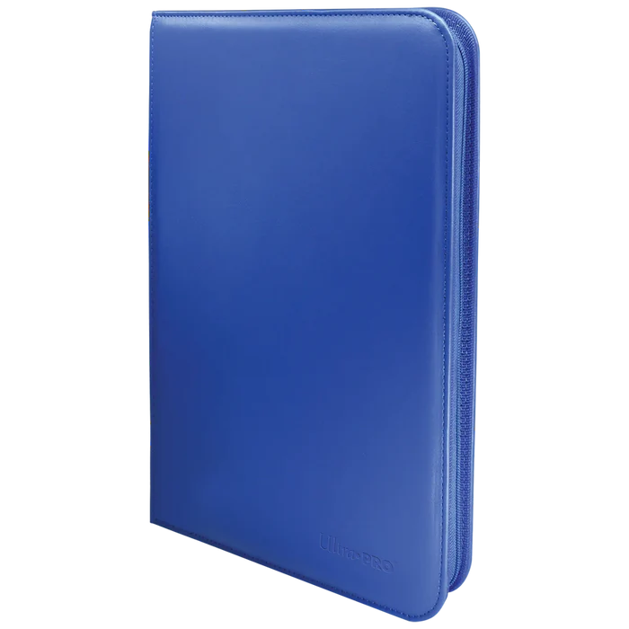 Ultra Pro - Vivid 9-Pocket Zippered PRO Binder: Black