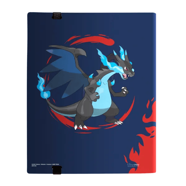 Ultra Pro - 9-Pocket Pro Binder Mega Charizard X & Mega Charizard Y Achterkant