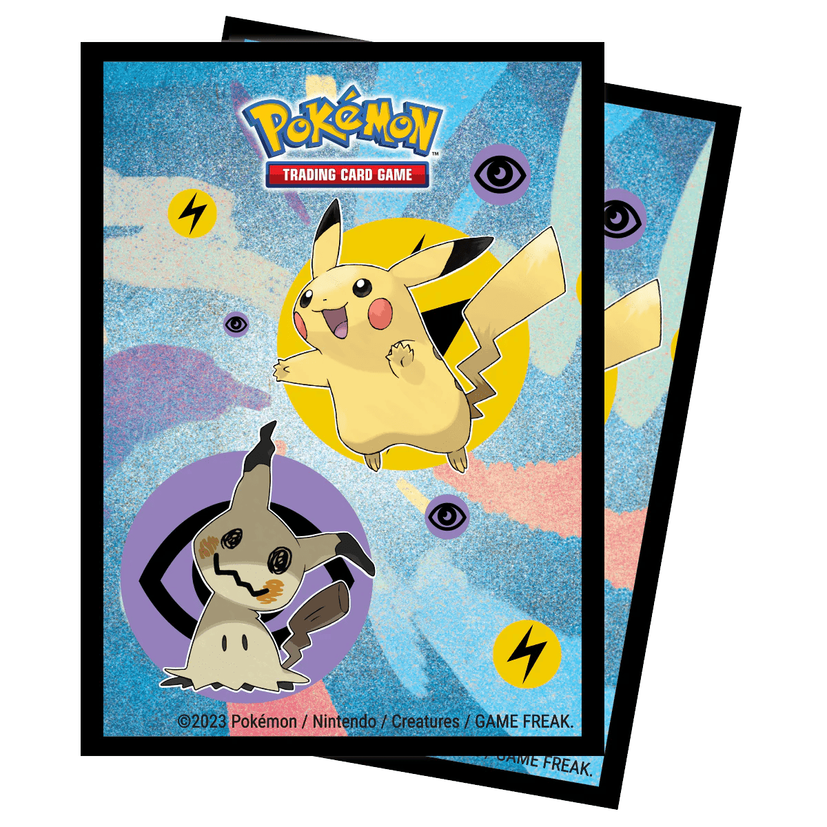 Ultra Pro Pikachu & Mimikyu: 65ct Deck Protector Sleeves for Pokémon