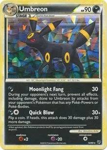 Umbreon 10/90 - Undaunted - Cracked Ice Holofoil