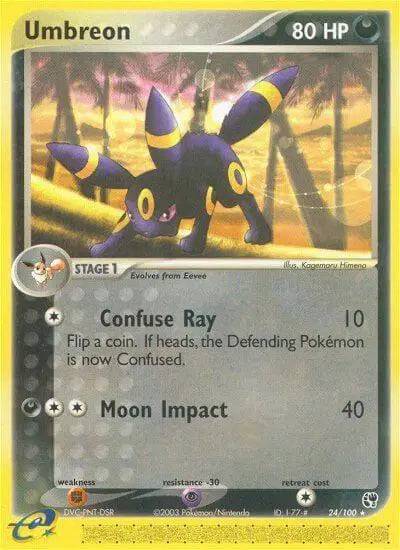 Umbreon 24/100 - EX Sandstorm - Normal