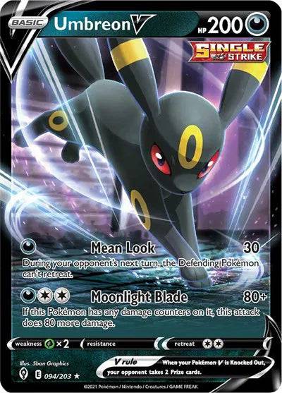 Umbreon V 094/203 - Evolving Skies - Holofoil