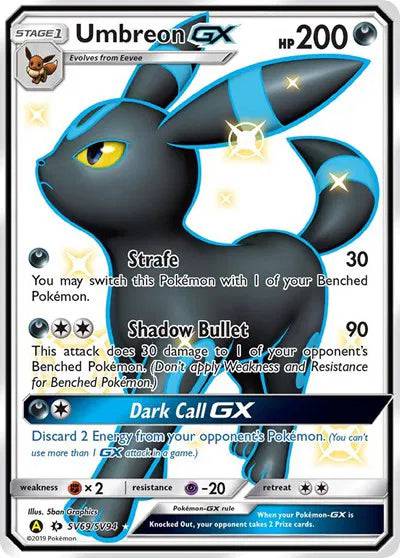 Umbreon GX SV69/SV94 - Hidden Fates: Shiny Vault - Holofoil