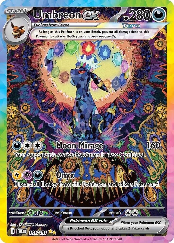 Umbreon ex 161/131 - Prismatic Evolutions - Holofoil