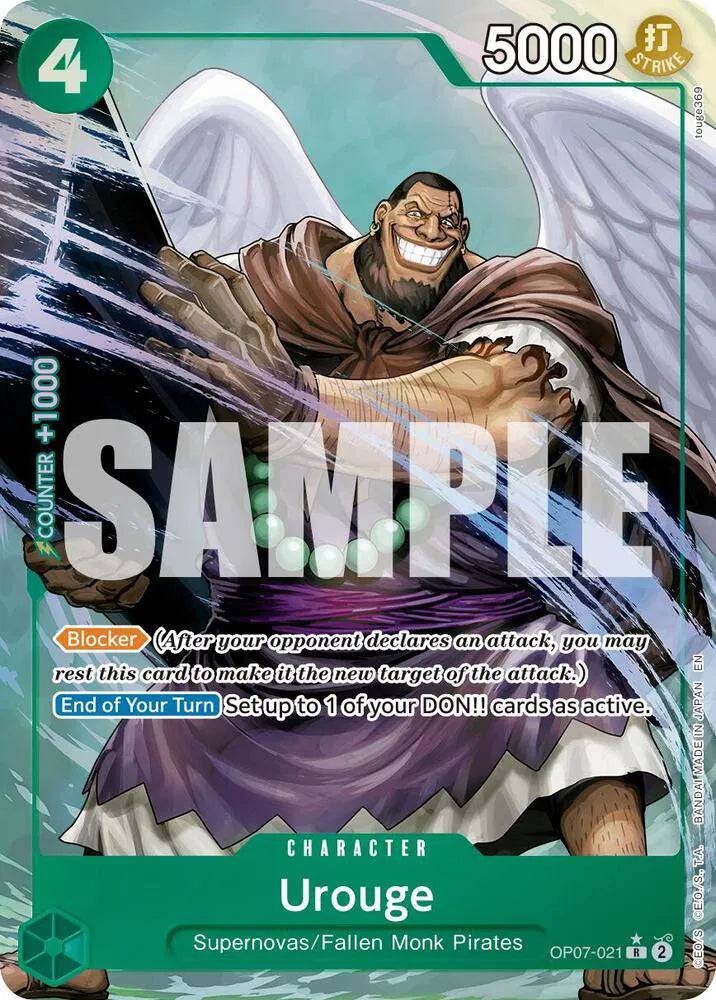Urouge (Alternate Art) OP07-021 - The Best Vol.2 - Foil