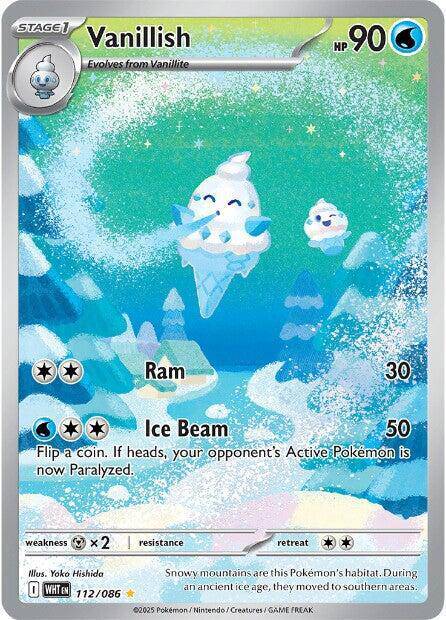 Vanillish 112/086 - White Flare - Holofoil