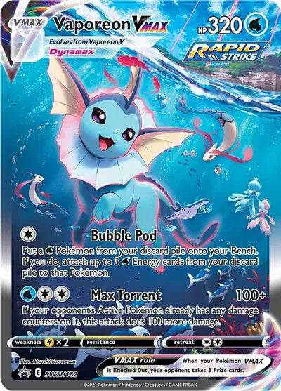 Vaporeon VMAX SWSH182 - Sword & Shield Promo - Holofoil
