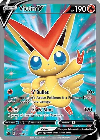Victini V 144/163 - Battle Styles - Holofoil