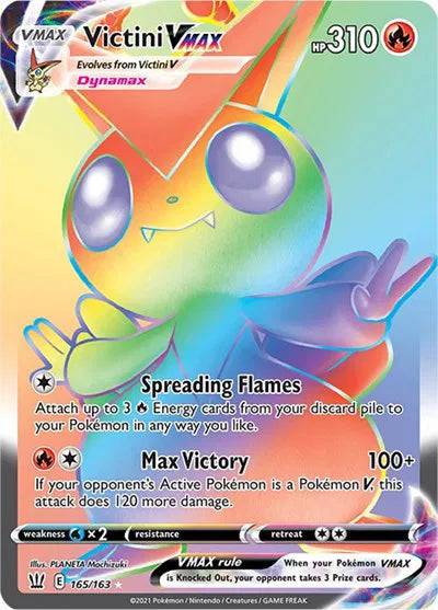 Victini VMAX 165/163 - Battle Styles - Holofoil