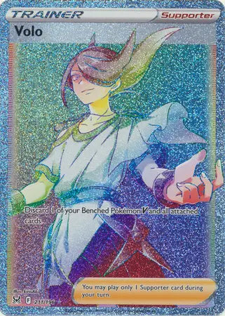 volo pokemon card value Volo 211/196 - Lost Origin