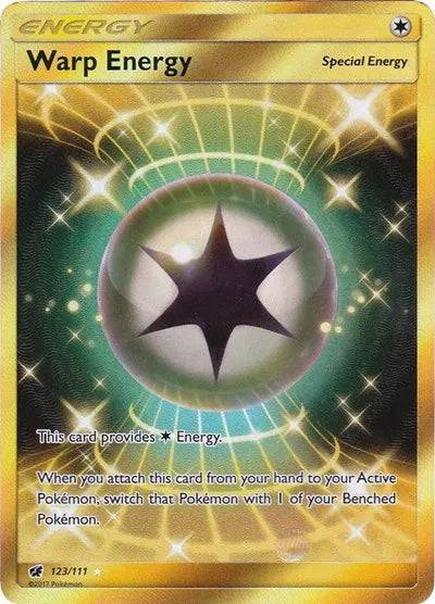 Warp Energy 123/111 - Crimson Invasion - Holofoil