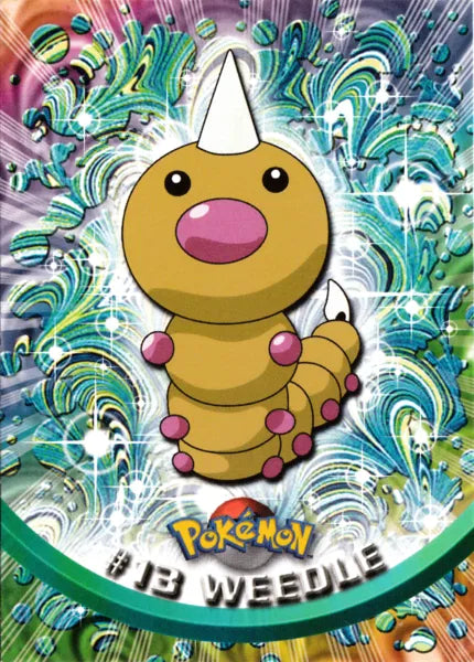 shiny weedle pokemon card Weedle 13 - Topps Series 1
