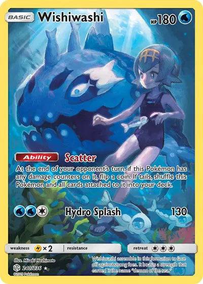Wishiwashi 240/236 - Cosmic Eclipse - Holofoil