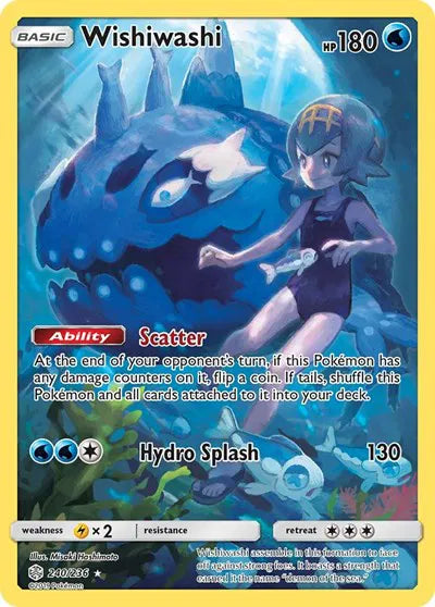 Wishiwashi 240/236 - Cosmic Eclipse - Holofoil