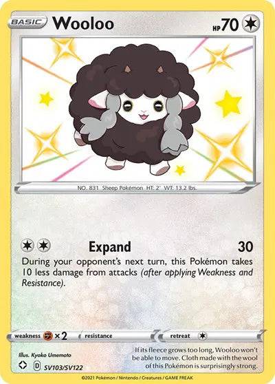 Wooloo SV103/SV122 - Shining Fates: Shiny Vault - Holofoil