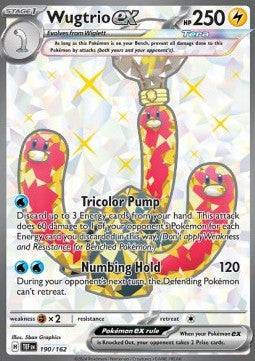 Wugtrio ex 190/162 - Temporal Forces - Holofoil