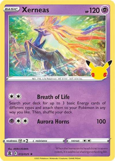 Xerneas 012/025 - Celebrations - Holofoil