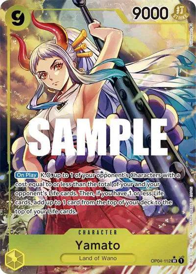 Yamato (Alternate Art) OP04-112 - Kingdoms of Intrigue - Foil