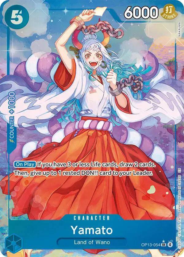 Yamato (Alternate Art) OP13-054 - Carrying on his Will - Foil