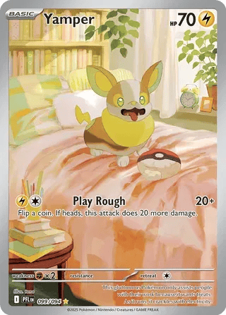 Yamper 099/094 - Phantasmal Flames - Holofoil