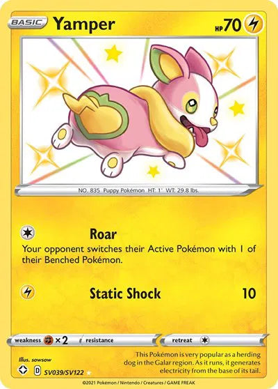 Yamper SV039/SV122 - Shining Fates: Shiny Vault - Holofoil