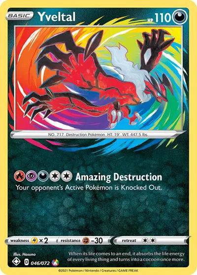 Yveltal 046/072 - Shining Fates - Holofoil