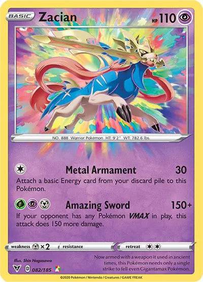 Zacian 082/185 - Vivid Voltage - Holofoil