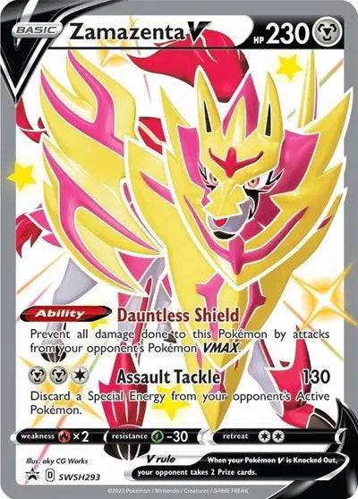 Zamazenta V SWSH293 - Sword & Shield Promo - Holofoil