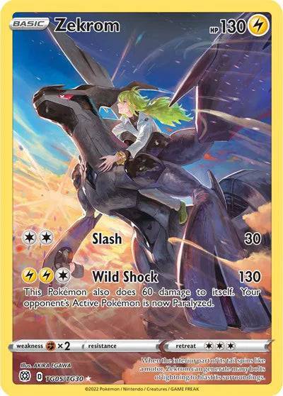 Zekrom TG05/TG30 - Brilliant Stars Trainer Gallery - Holofoil