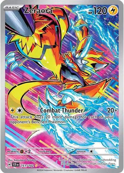 Zeraora 151/142 - Stellar Crown - Holofoil