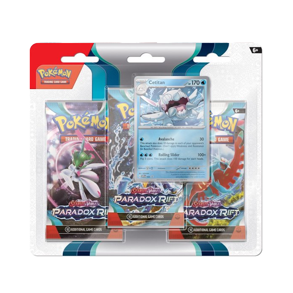 Pokémon Paradox Rift: 3-Pack Blister - Cetitan
