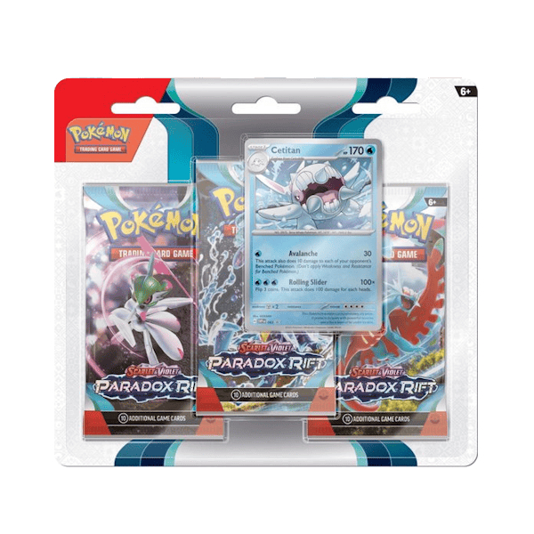 Pokémon Paradox Rift: 3-Pack Blister - Cetitan