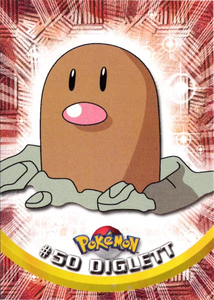 Diglett 50 - Topps Series 1 - Normal