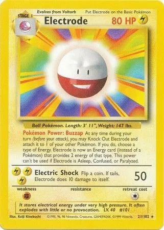 Electrode 21/102 - Base Set (Unlimited) - Normal