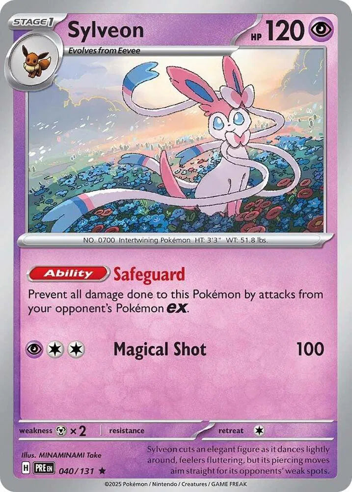 Sylveon 040/131 – Prismatic Evolutions – Holofoil