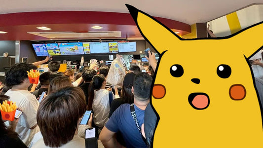 Pokémon-kaarten zorgen voor chaos bij Japanse fastfoodketen