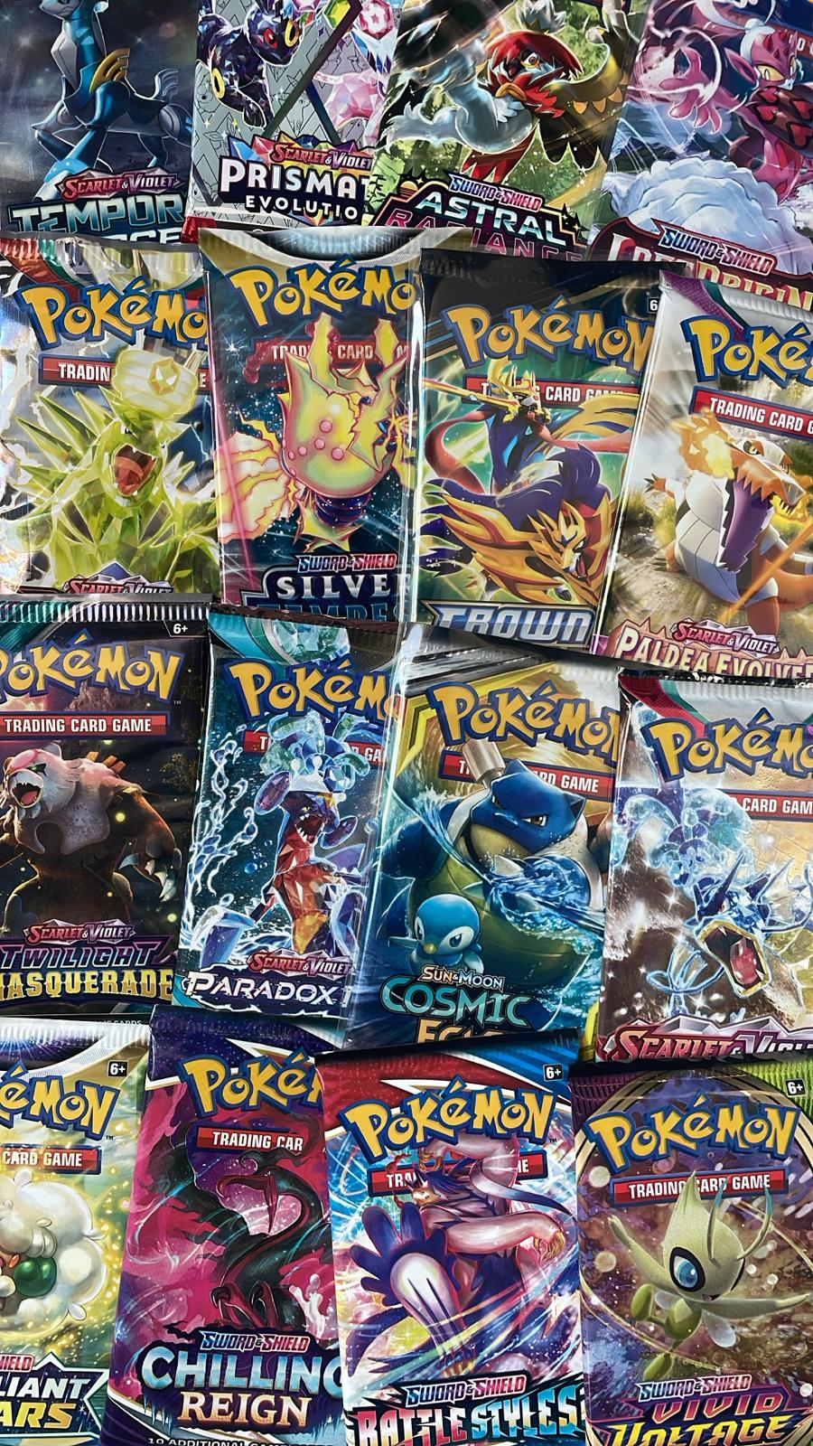 heel veel pokemon booster packs