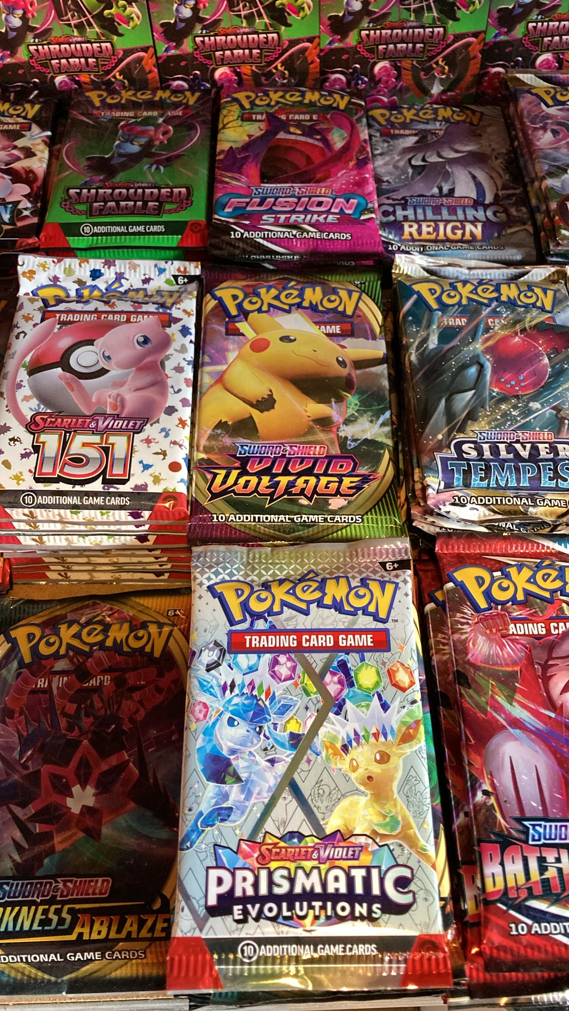 booster packs pokemon
