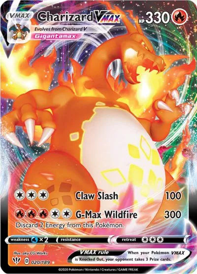 Waarde van Charizard VMAX Kaarten