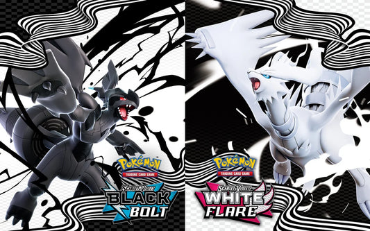 Scarlet & Violet – Black Bolt & White Flare: Alles over de nieuwe set
